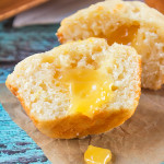 Soft, lemon muffins made with yoghurt and filled with gorgeous pockets of oozing lemon curd in the centre.