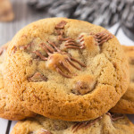 Thick, chewy cookies filled with all the flavours of Revels and stuffed with a big chunk of Mars Bar. These are every chocolate lover's dream come true in cookie form!