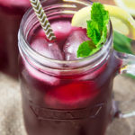This light and refreshing Blueberry Lemonade is totally homemade, yet incredibly easy to make. Perfect to make ahead and chill, you will love this sweet beverage!
