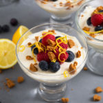 This light and fluffy Lemon Curd Mousse marries together tart, sweet and creamy all in one super quick to make, individual sized dessert!