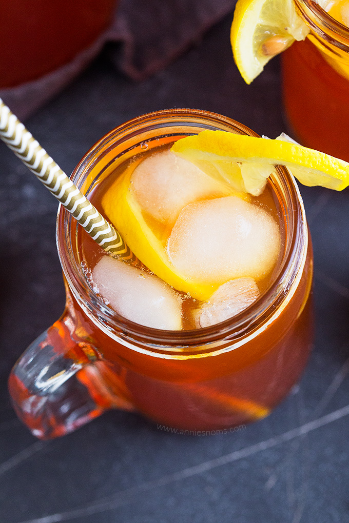 This refreshingly sweet Lemon Iced Tea is so simple to make, super delicious and will keep you cool all Summer long!