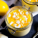 These blender White Chocolate and Lemon Pots de Creme are easy to make and taste sublime. They look impressive, but no one need know how easy they are to make!