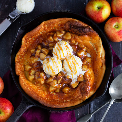 Apple Pie Dutch Baby Pancake Annie S Noms