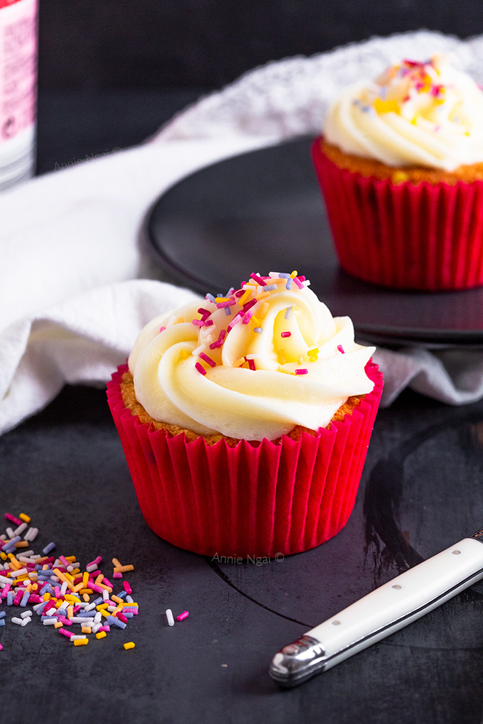 Do you have a Quarantine Birthday coming up? Or do you just want a cupcake? Then you'll love my recipe for this delicious, easy Birthday Cupcake for One!