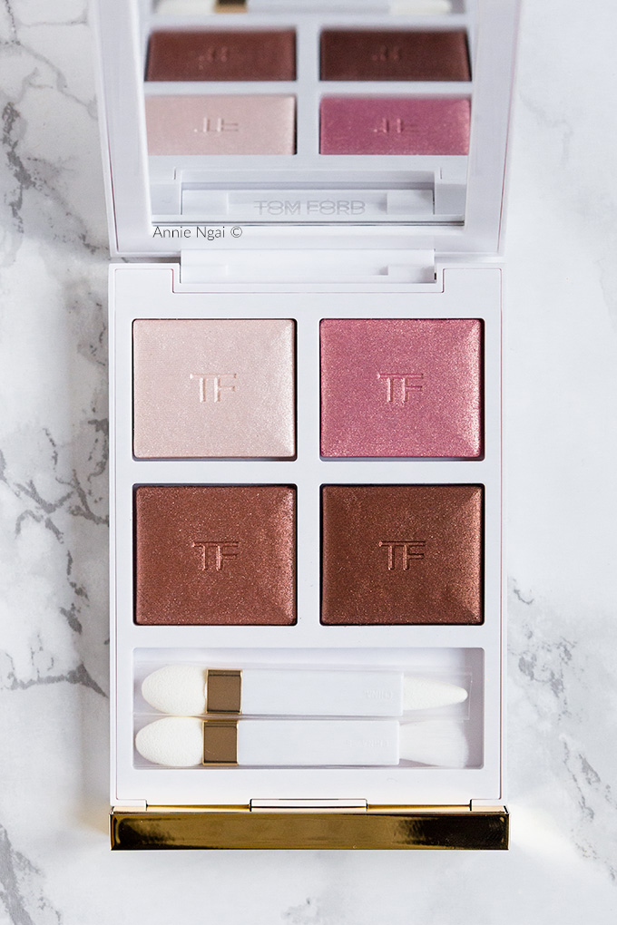 Tom Ford First Frost Eye Colour Quad Swatches and First 