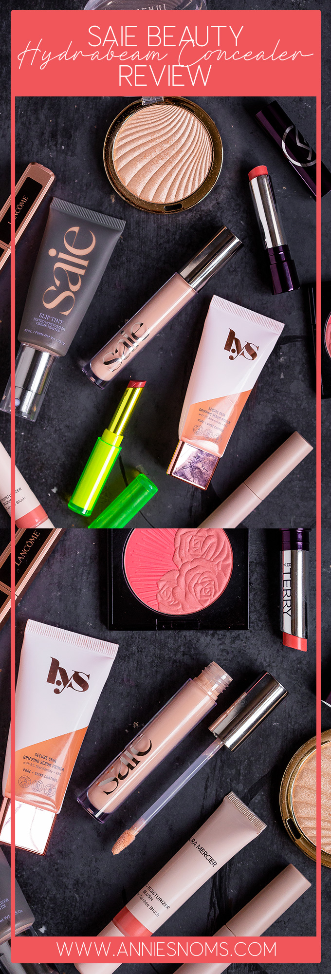 Saie Hydrabeam Sheer Brightening Under Eye Concealer Review - Annie's Noms
