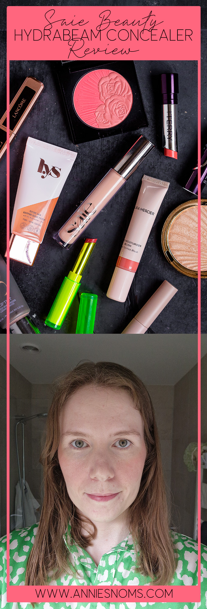 Saie Hydrabeam Sheer Brightening Under Eye Concealer Review - Annie's Noms
